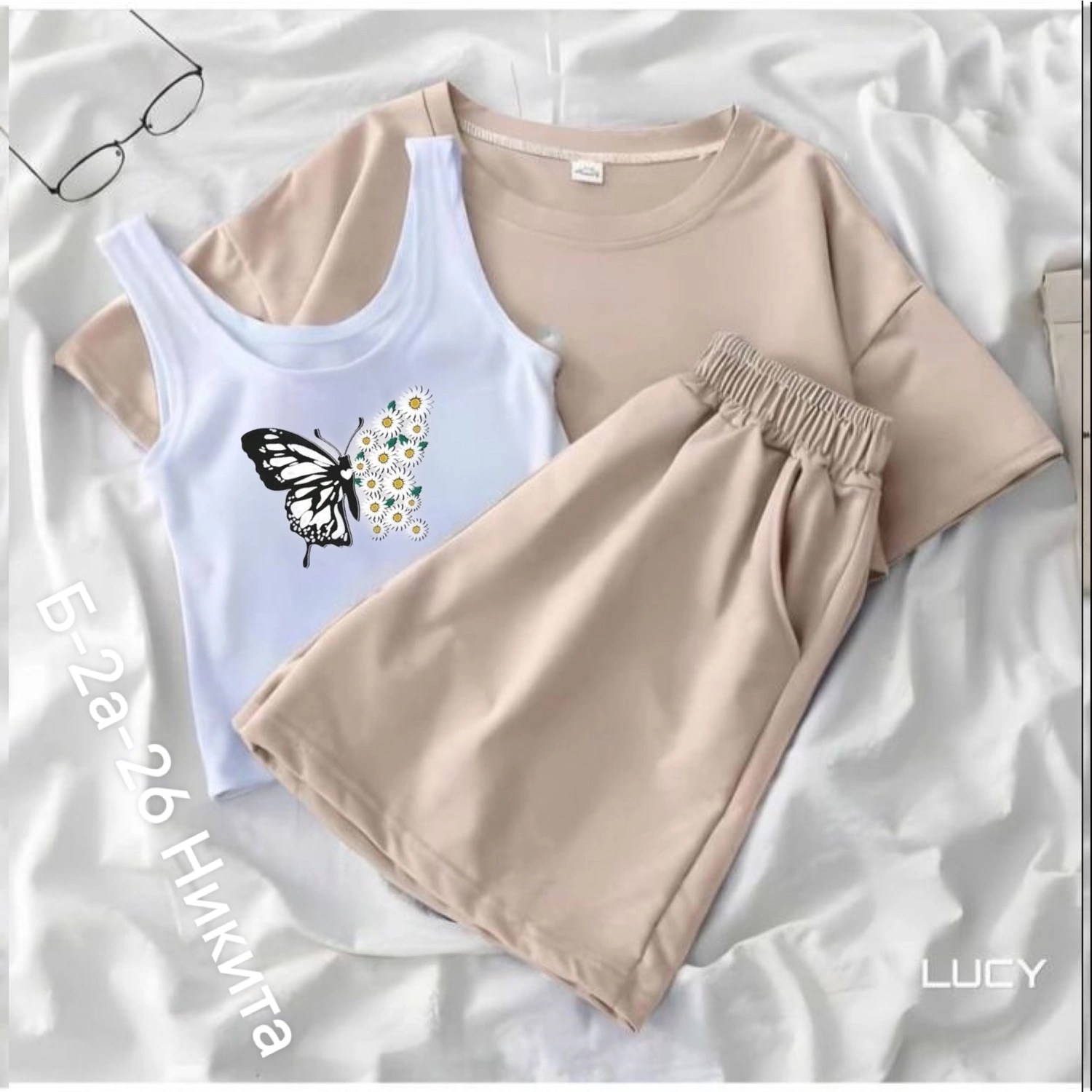 костюмы комплекты,костюмы женские,комплект с футболками,костюм шортами,одежд