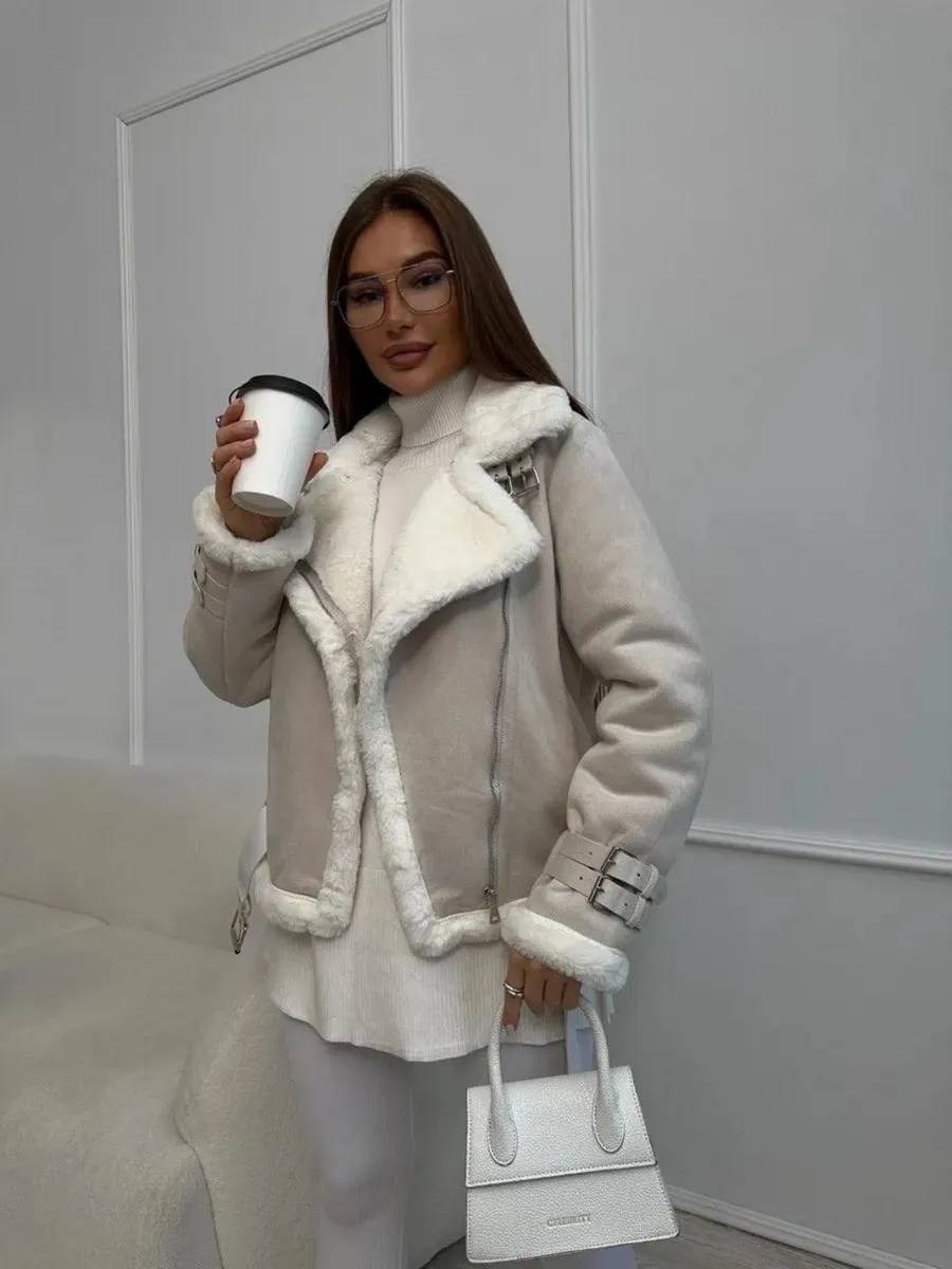 дубленка женская,короткая дубленка,стильная дубленка,дубленка женская авиатор,дубленка искусственная