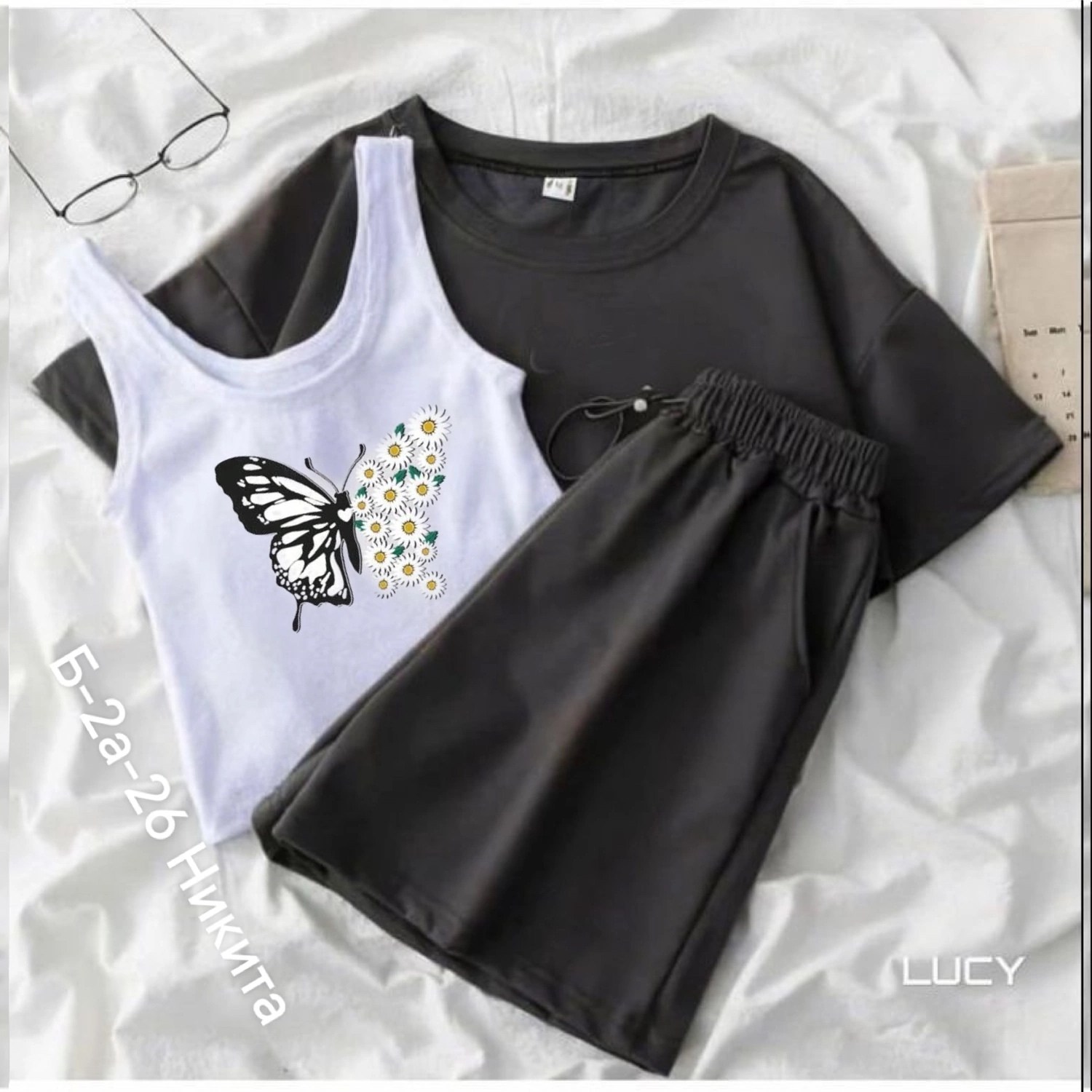 костюмы комплекты,костюмы женские,комплект с футболками,костюм шортами,одежд