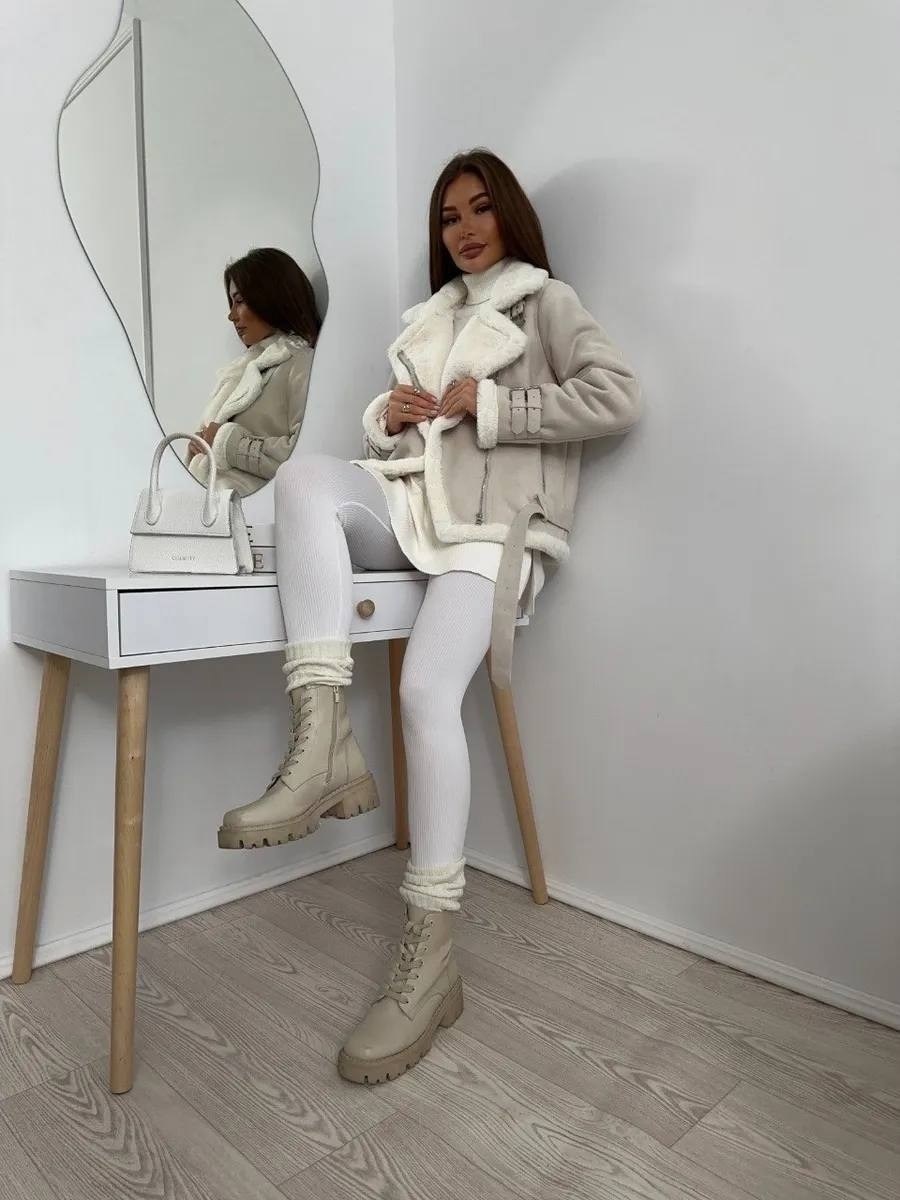 дубленка женская,короткая дубленка,стильная дубленка,дубленка женская авиатор,дубленка искусственная