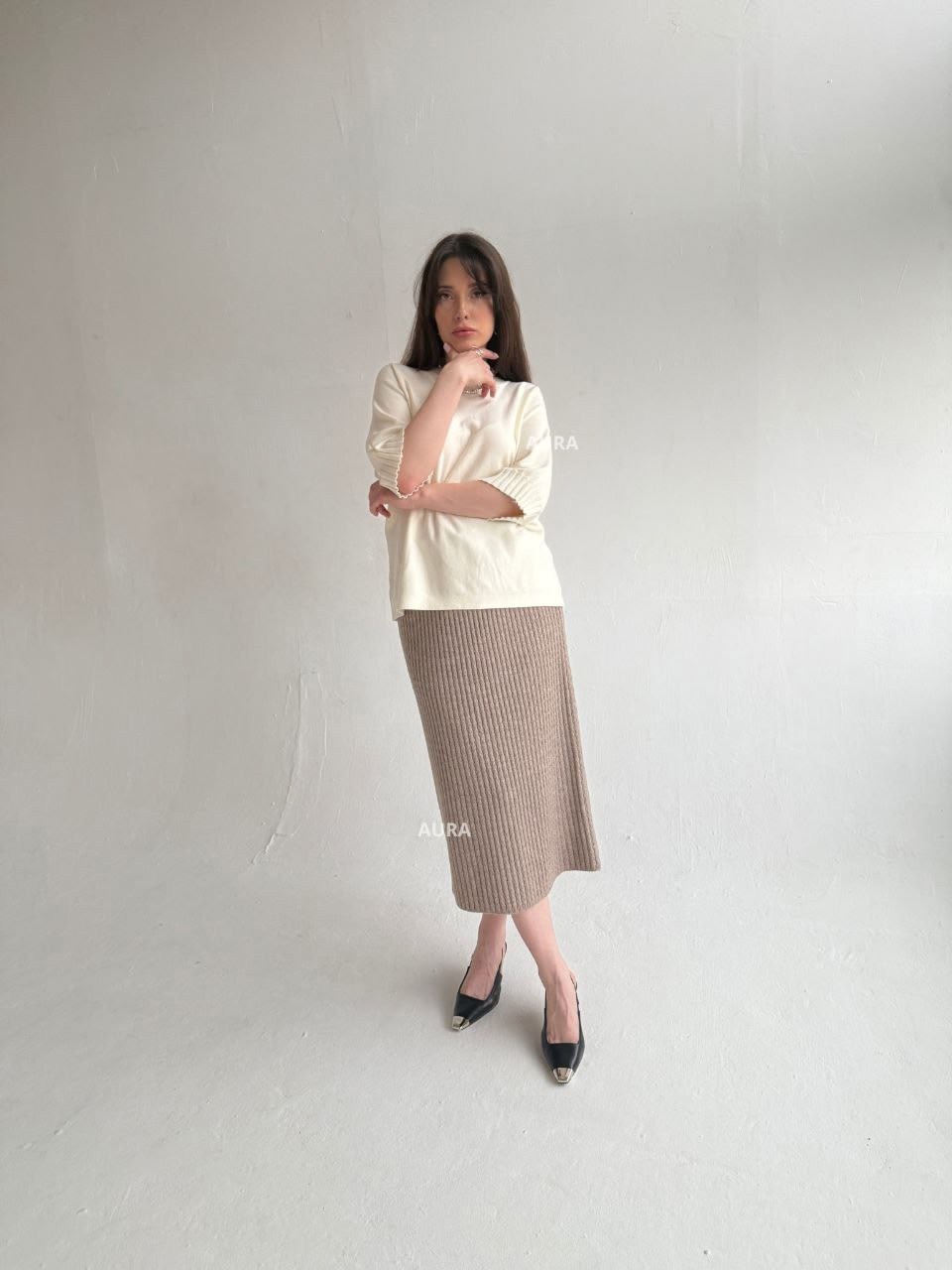 бежевый джемпер,джемпер молочный,джемпер,джемпер свободного кроя,повседневный джемпер