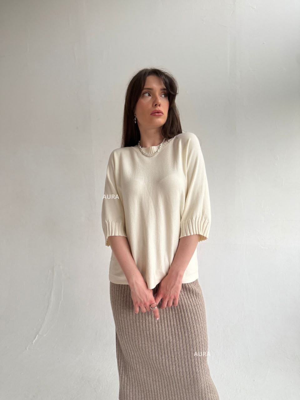 бежевый джемпер,джемпер молочный,джемпер,джемпер свободного кроя,повседневный джемпер