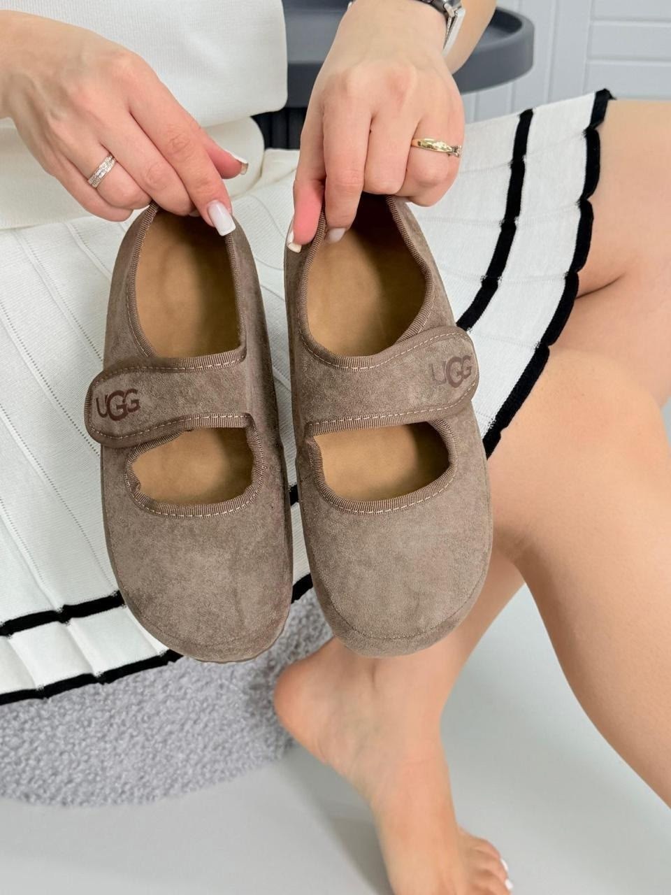 , женская,балетки ugg,балетки, повседневные