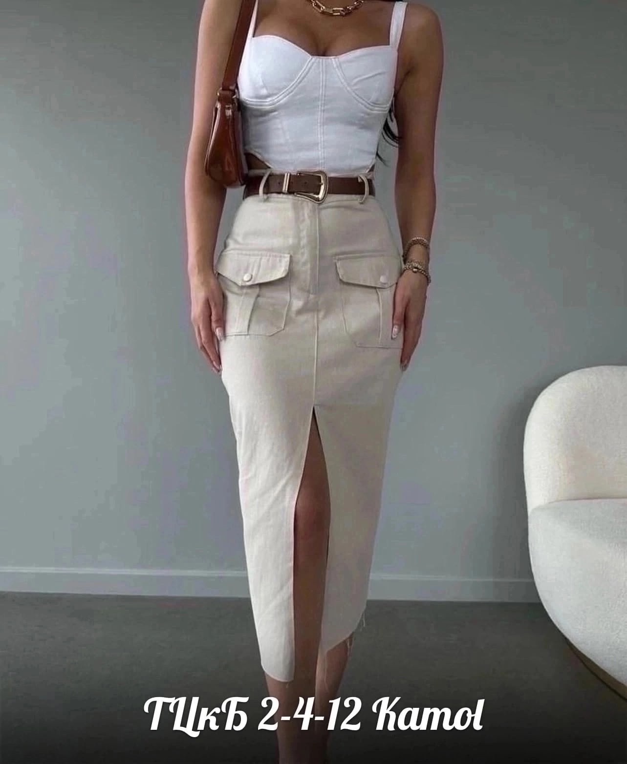 юбка карго,юбка карго с карманами,юбки женские,юбка карго миди с накладными карманами,юбка карго миди