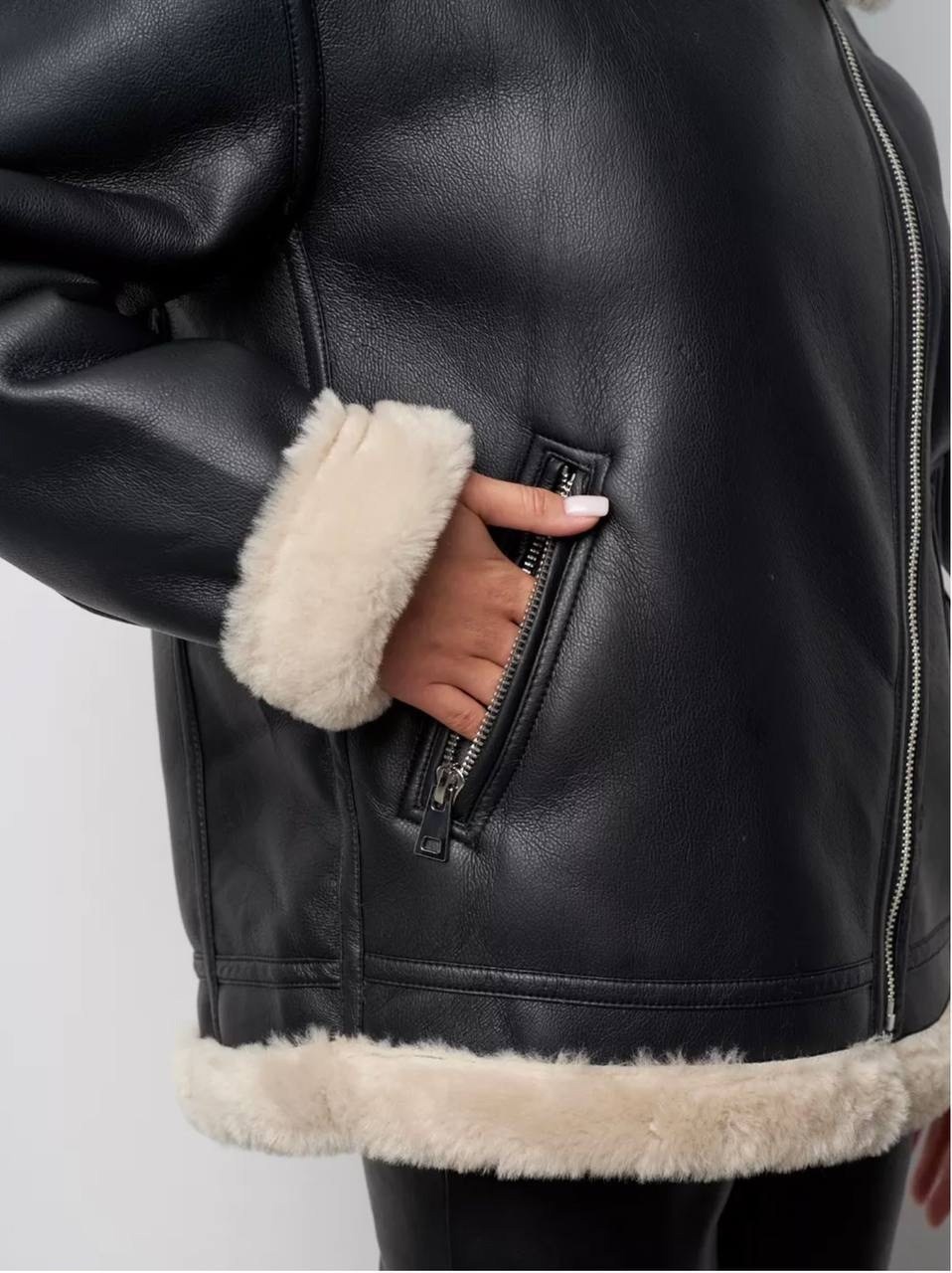 дубленка укороченная,стильная дубленка,дубленка женская,дубленка женская зимняя авиатор,дубленка авиатор зимняя