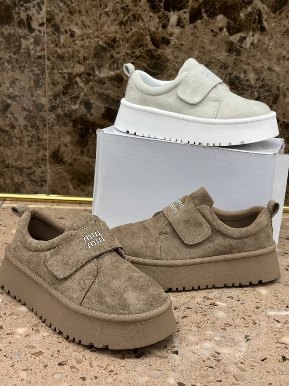 , женская,повседневная ,обуви,замшевые лоферы на платформе