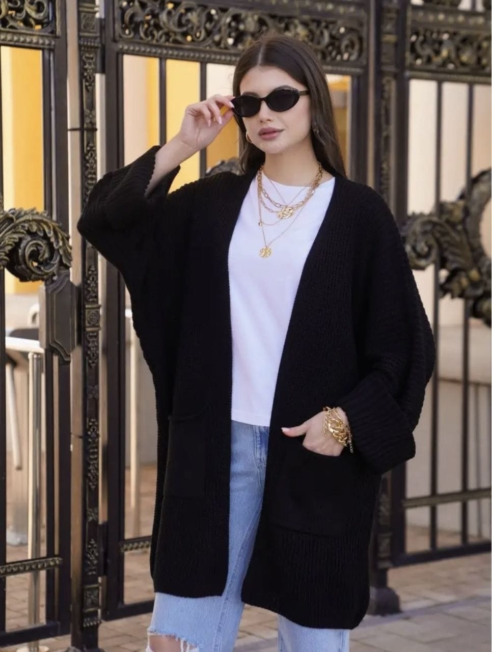 кардиган длинный вязаный oversize bonisha,кардиган длинный вязаный oversize,кардиган,длинный кардиган,женские кардиганы