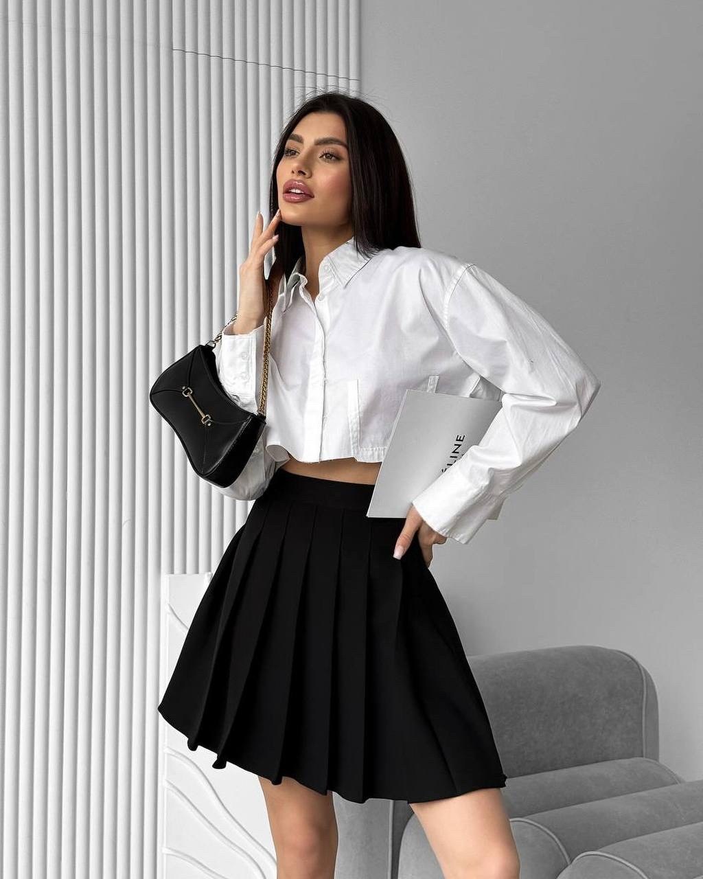 рубашка и юбка,блузка с юбкой,юбке,юбки женские,юбка чёрная