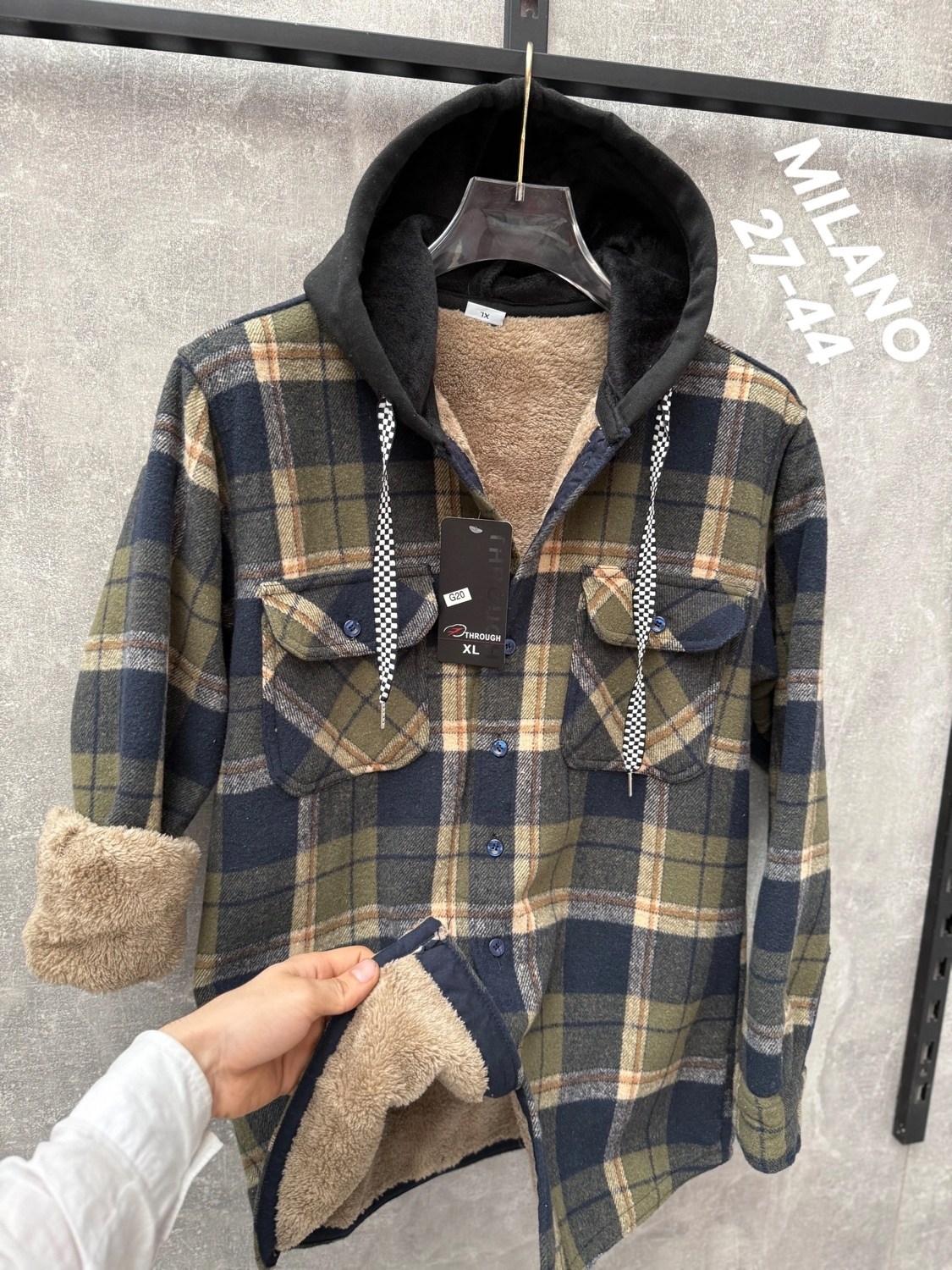 рубашка мужская с капюшоном,рубашка с капюшоном,рубашка в клетку с капюшоном,рубашка кофта,рубашка мужская