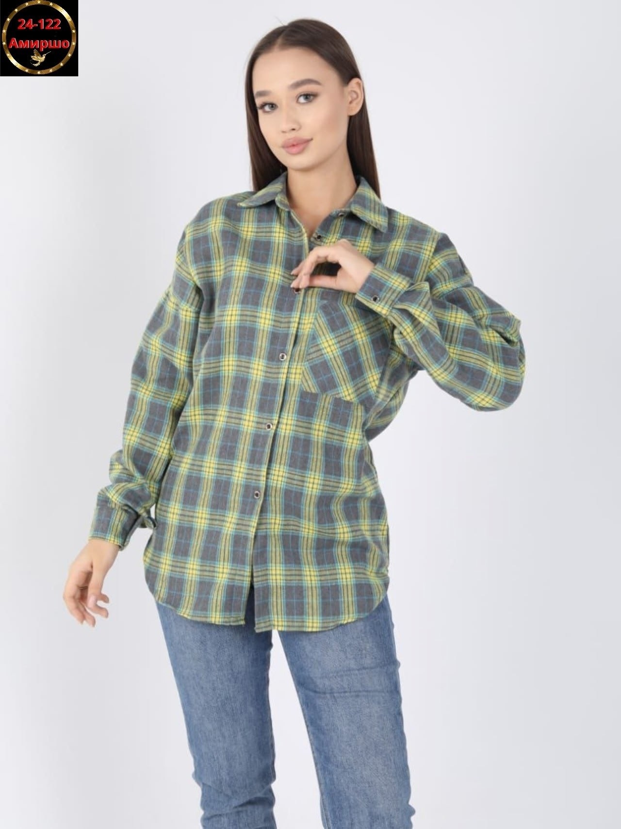 рубашка модная,cecil рубашка женская в клетку,рубашка женская в клетку,женская рубашка в клетку оверсайз,рубашка в клетку