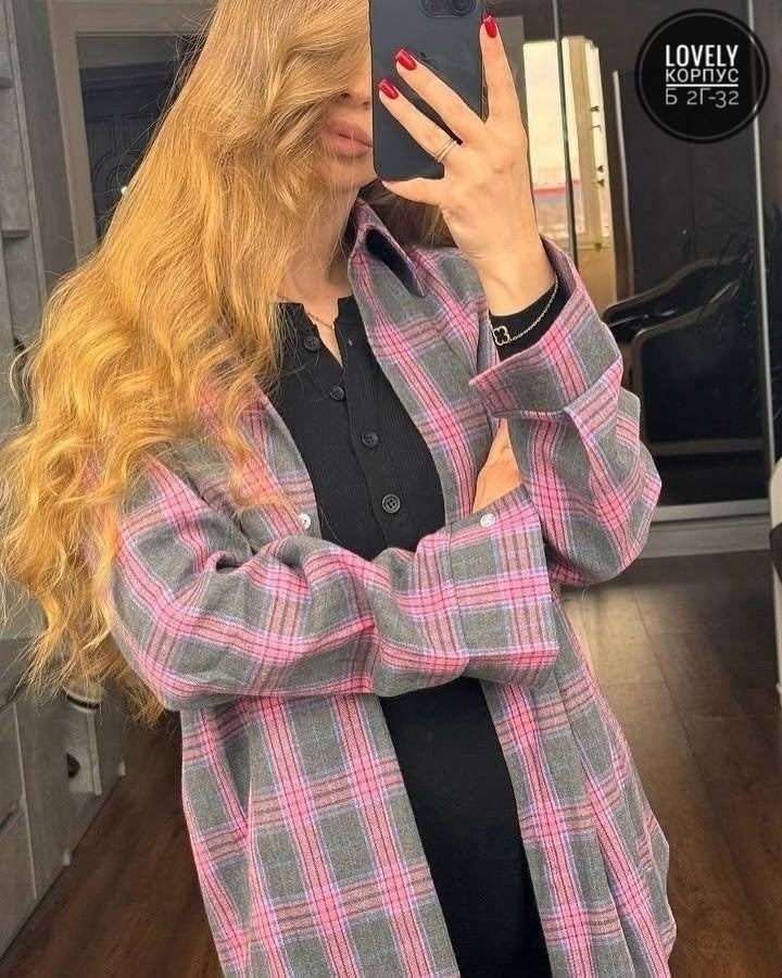 рубашка в клетку женская оверсайз,рубашка женская,женские рубашки в клетку,рубашка оверсайз в клетку,рубашка в клетку оверсайз удлиненная
