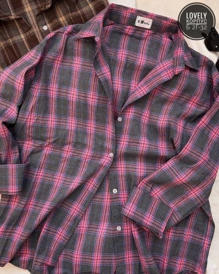 рубашка в клетку женская оверсайз,рубашка женская,женские рубашки в клетку,рубашка оверсайз в клетку,рубашка в клетку оверсайз удлиненная