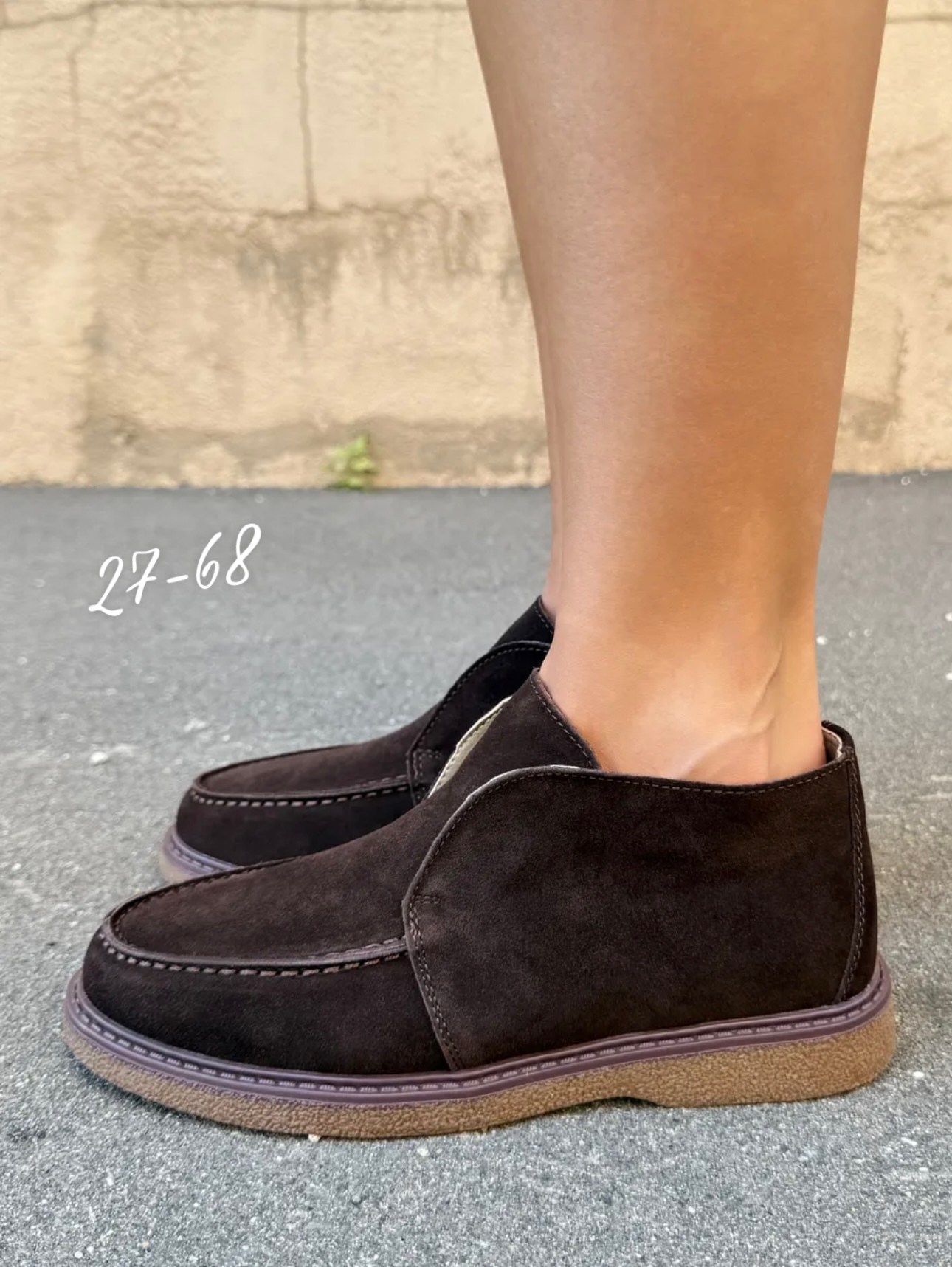 замшевые ботинки,, женская,замшевые лоферы,повседневная