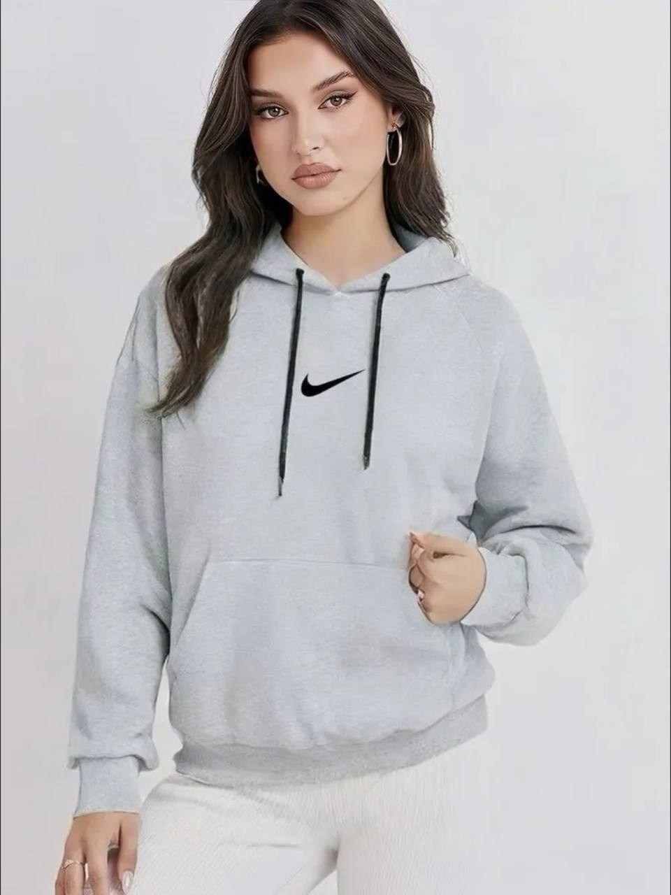 nike hoodie,nike sweatshirt,oversized hoodie,худи найк серое оверсайз,толстовка оверсайз
