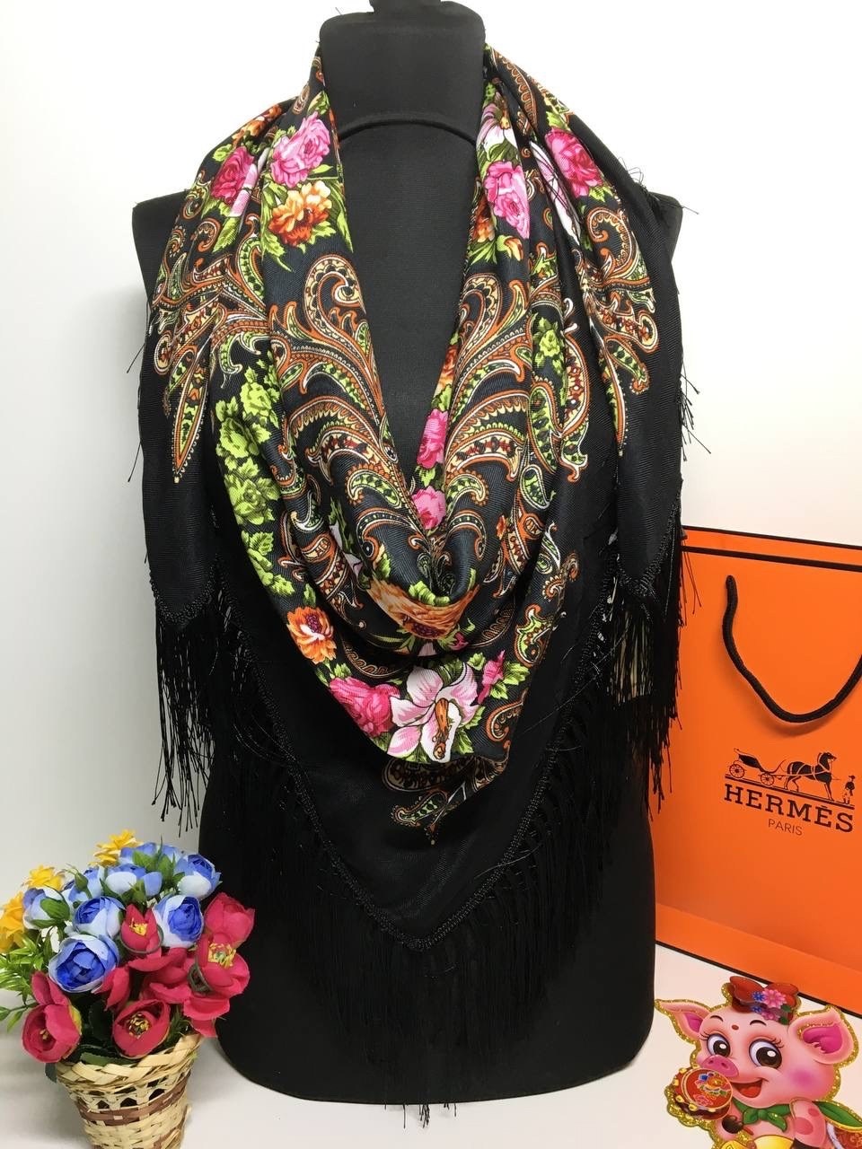 павлопосадские платки,павлопосадский платок,павловопосадские платки,платок народный,платок женский павлопосадский