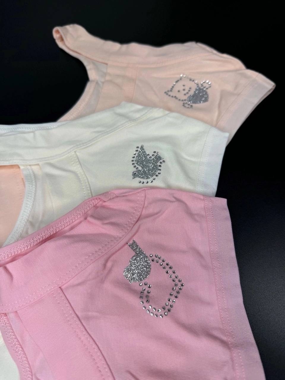 комплект трусов слипы baykar для девочек,комплект трусов для девочек baykar,трусы для девочек baykar,трусы для девочек,нижнее детское белье