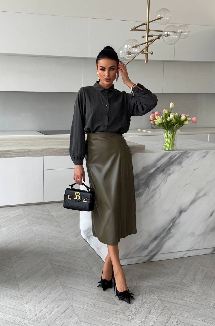 кожаная юбка,атласная юбка,юбка модная,женский юбки,стильная юбка