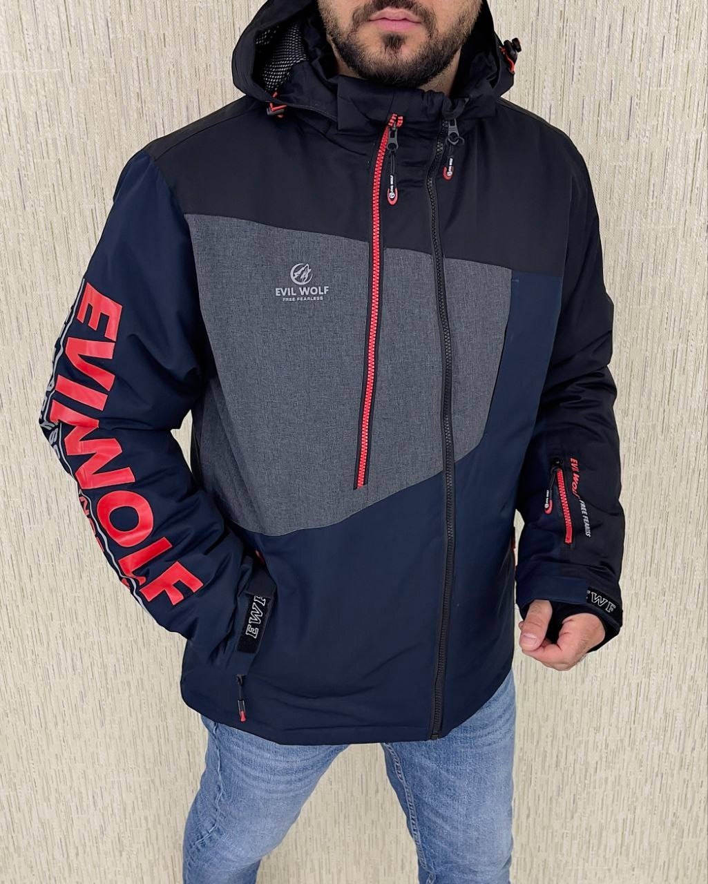 горнолыжная куртка,горнолыжная куртка evil wolf,зимние куртки,демисезонная куртка