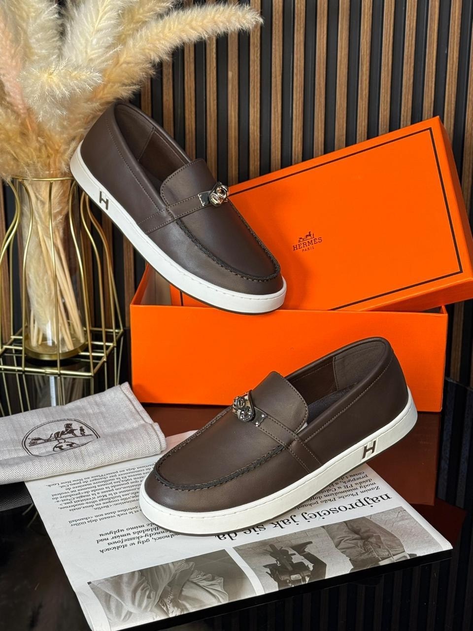 ,лоферы hermes,лоферы мужские,лоферы эрмес,слипоны мужские