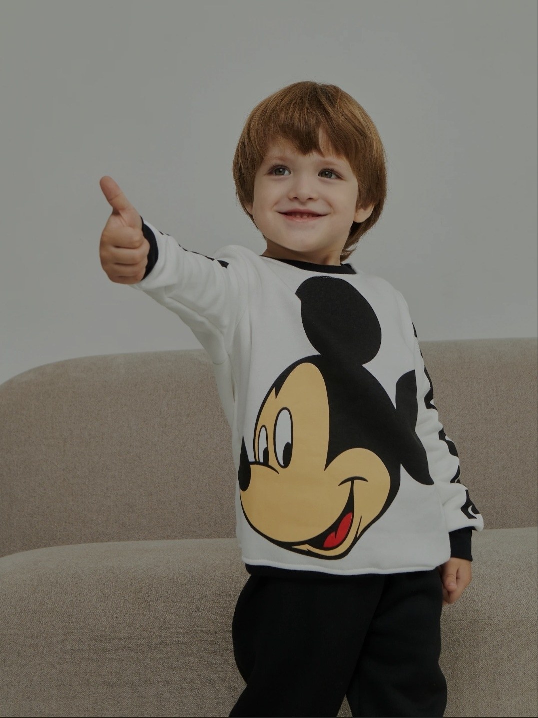 костюм с микки,костюм детский микки,костюм детский теплый,детский костюм,костюм на флисе