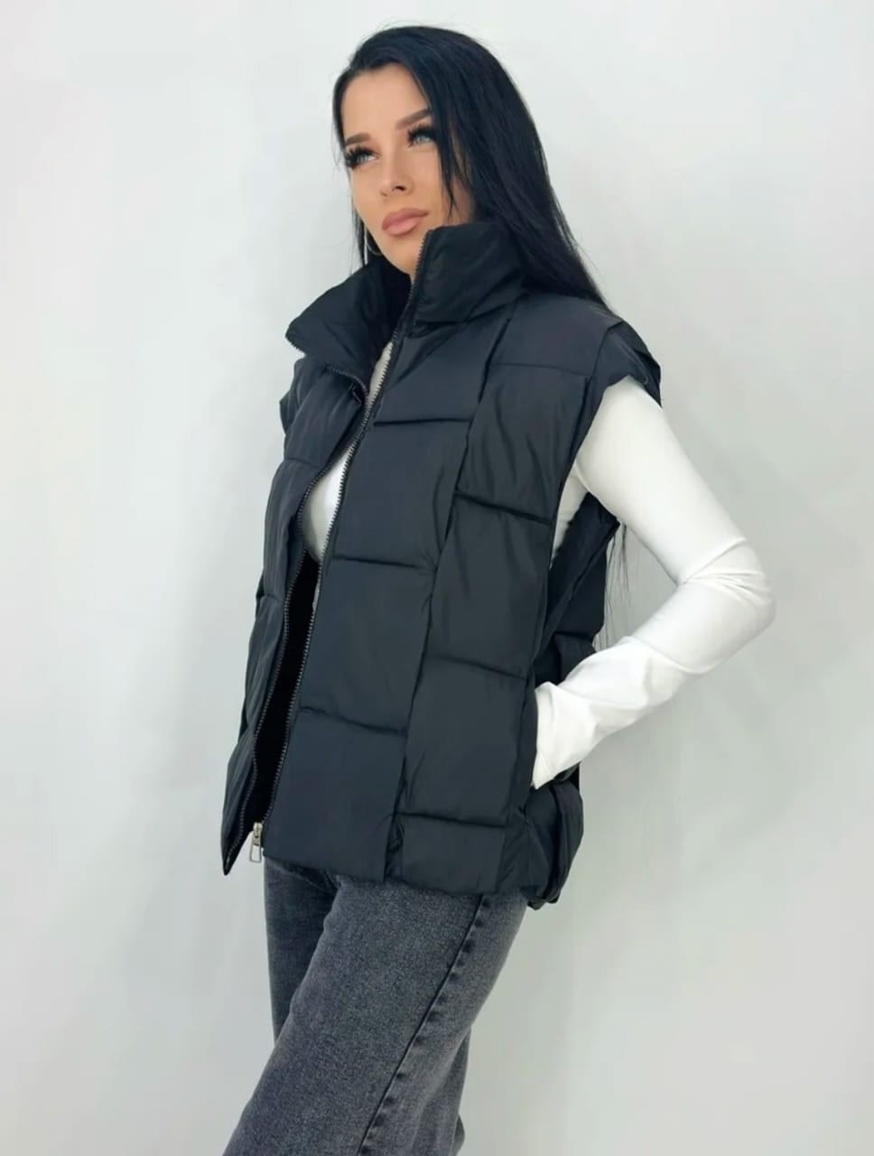 жилетка женская,жилет утепленная,жилет женский,демисезонная жилетка,жилет на синтепоне