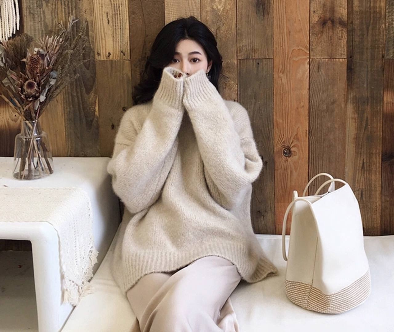 свободный свитер,свитер для женщин,женский свитер,пуловер оверсайз,женский свободный свитер