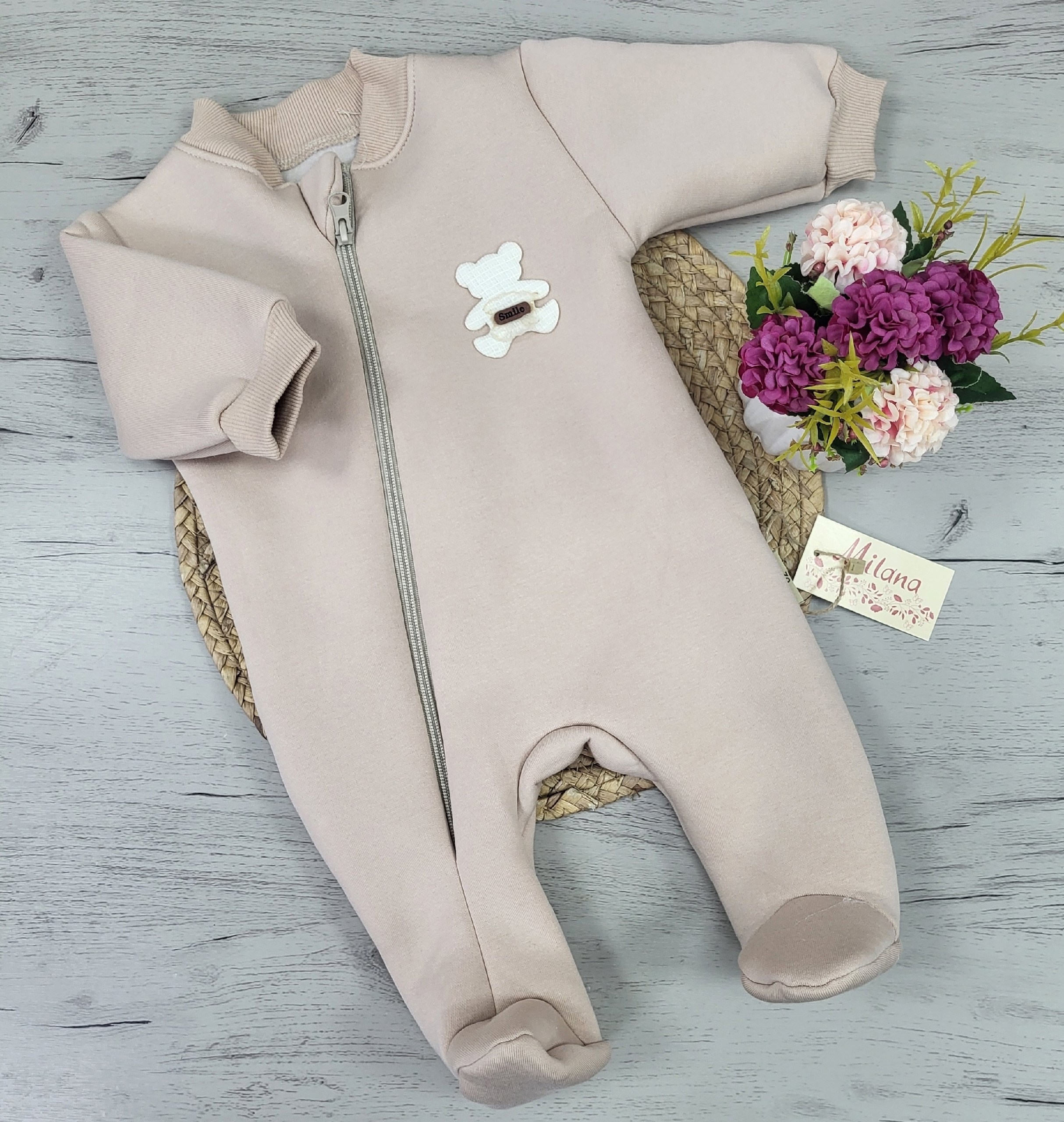 комбинезон слип карапузик голубой,комбинезон для новорожденного,комбинезон детский,комплект комбинезон,комбинезон нательный для новорожденных