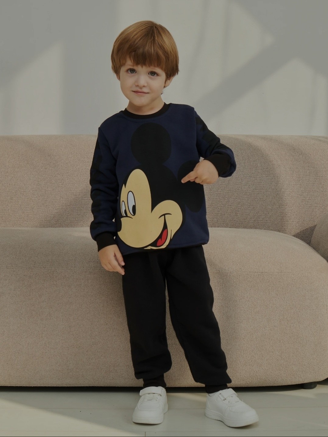 костюм с микки,костюм детский микки,костюм детский теплый,детский костюм,костюм на флисе