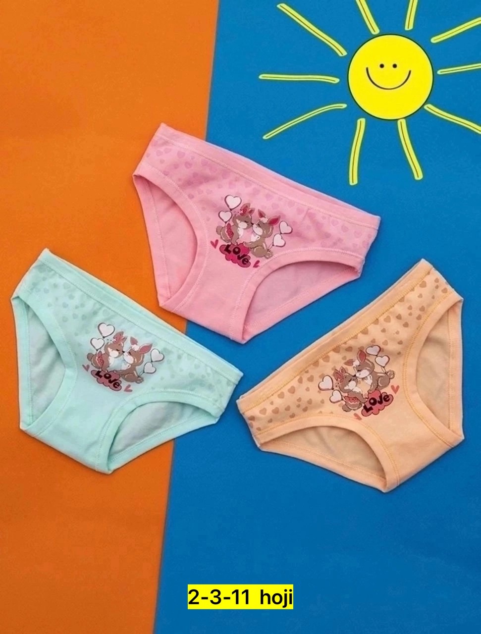 комплект трусов слипы baykar для девочек,комплект трусов baykar для девочек,комплект трусов слипы baykar,трусы для девочек,трусы детские для девочек