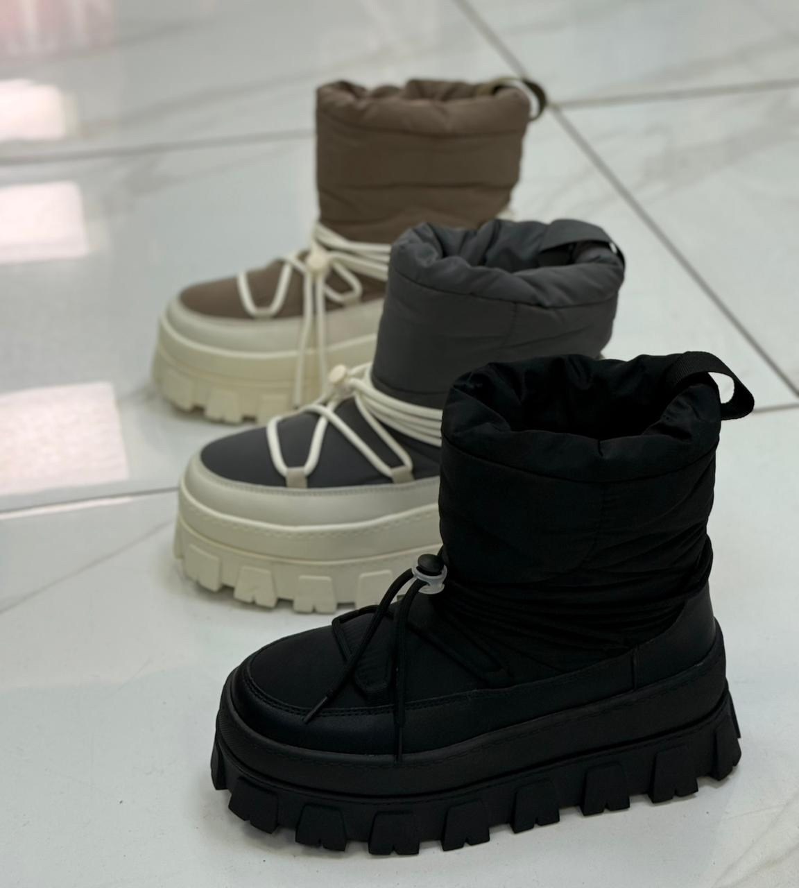 ,дутики женские,дутики прада,дутики зимние, женская