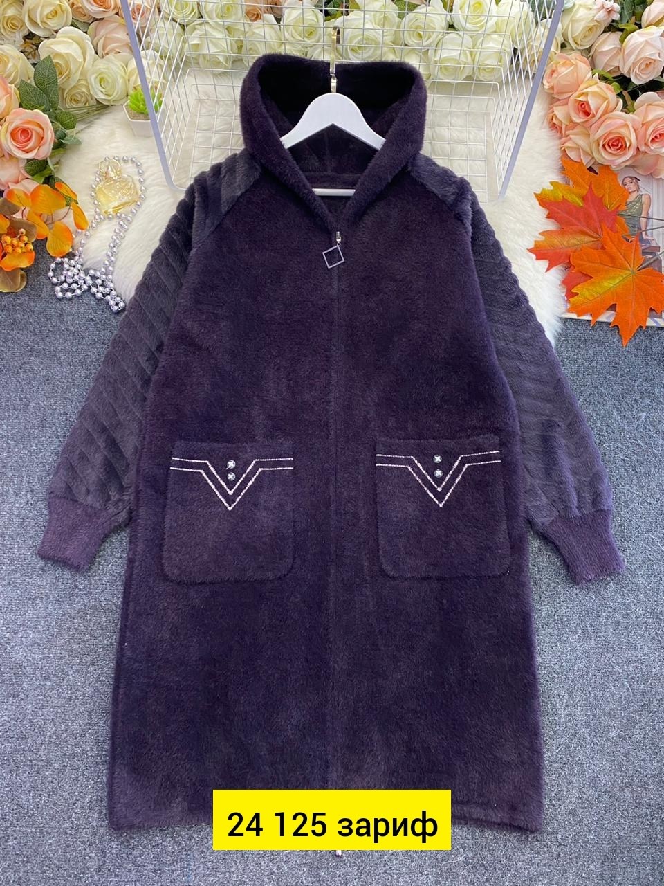 кардиган альпака,пальто альпака,женская верхняя одежда больших размеров,пальто удлиненное,пальто из альпаки 2025