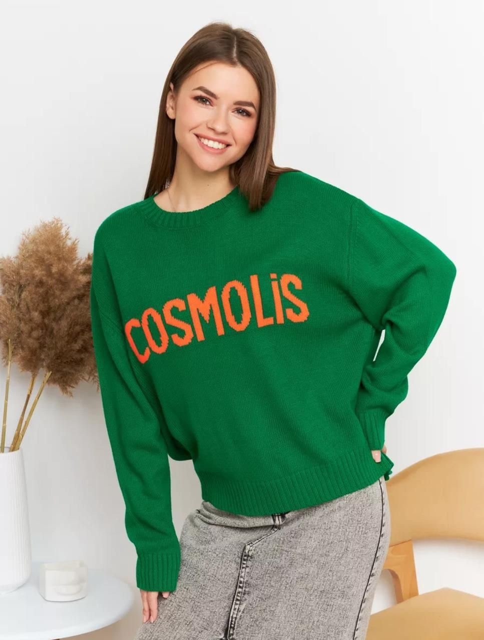 женский джемпер,свитшот зеленый,модные свитера,джемпер,свитшот женский джемпер