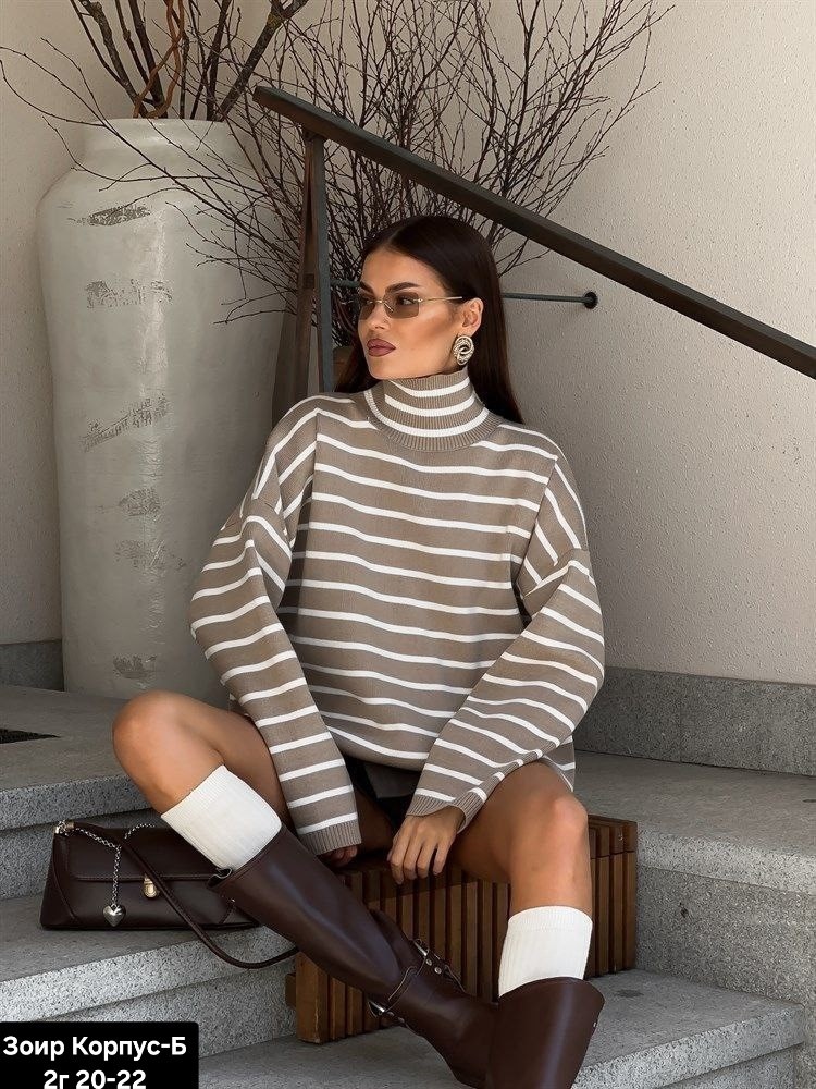 свитер оверсайз в полоску,свитер женская оверсайз в полоску,вязаный свитер оверсайз в полоску,свитер в стиле оверсайз,кофта оверсайз в полоску