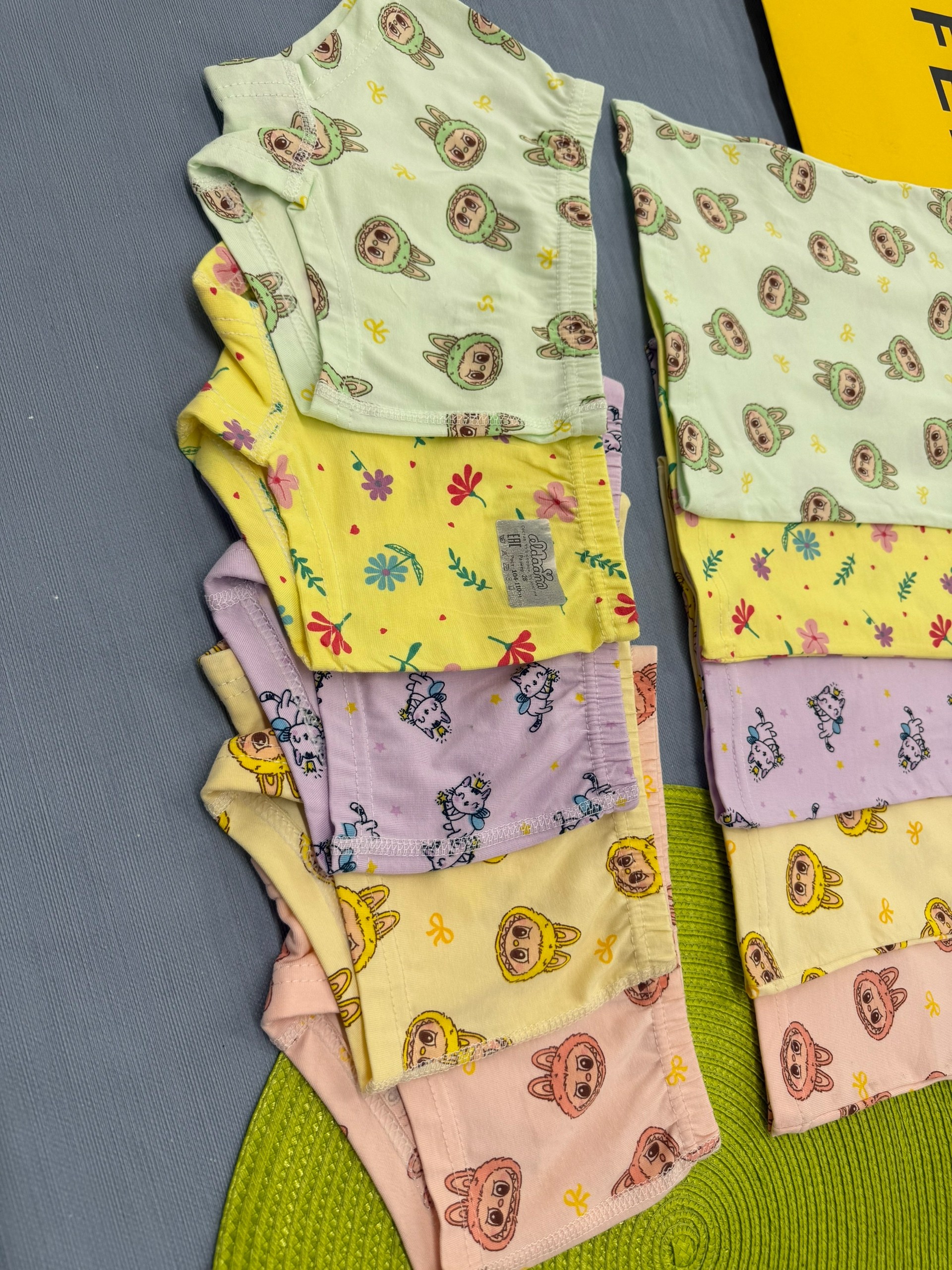 детский комплект нижнего белья,детское нижнее белье,комплекты белье,комплект нижнего белья для девочек,комплект майка трусы