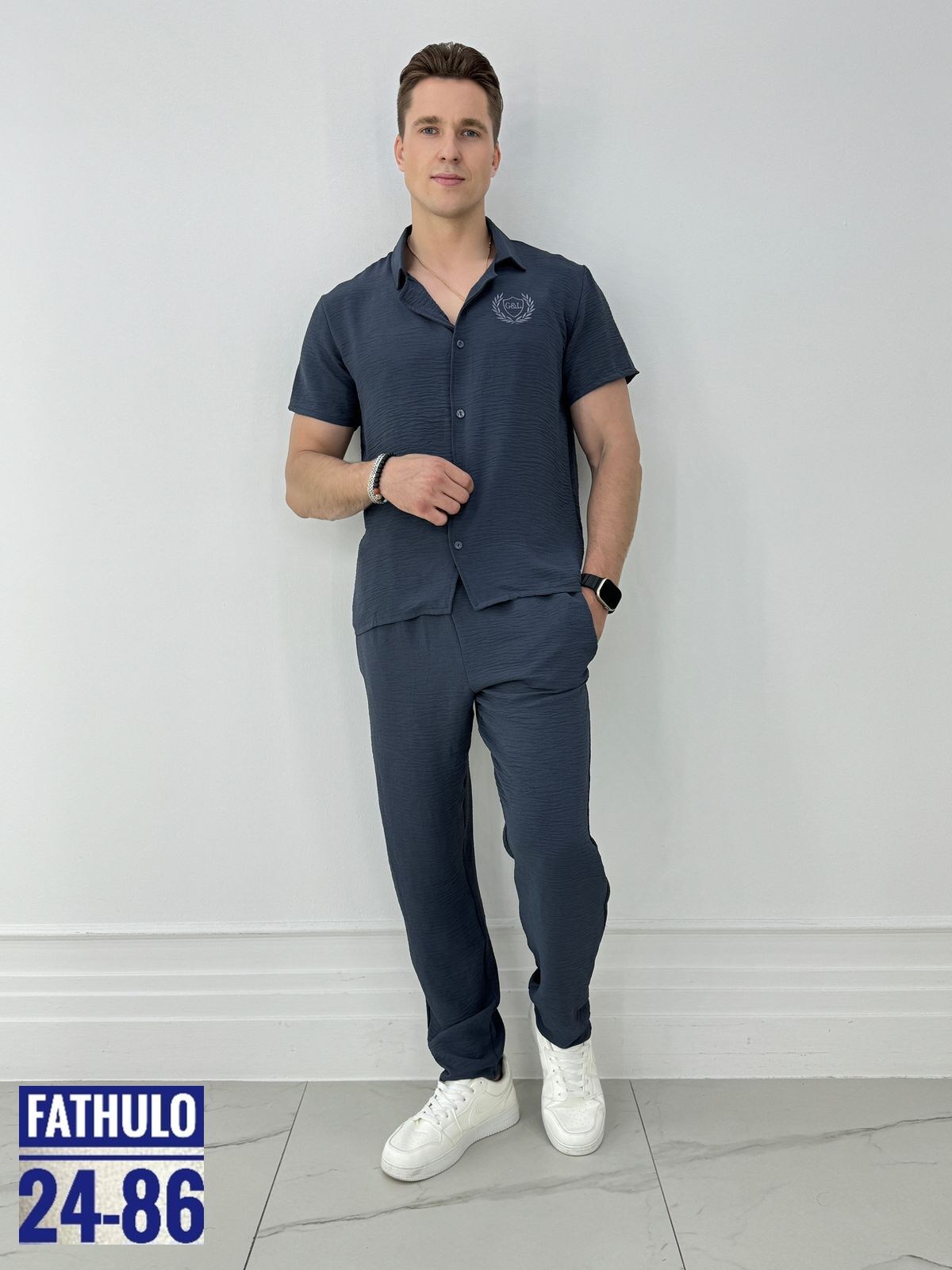 костюм с рубашкой,костюм повседневный,мужской повседневный костюм,мужской льняной костюм,костюм летний с рубашкой