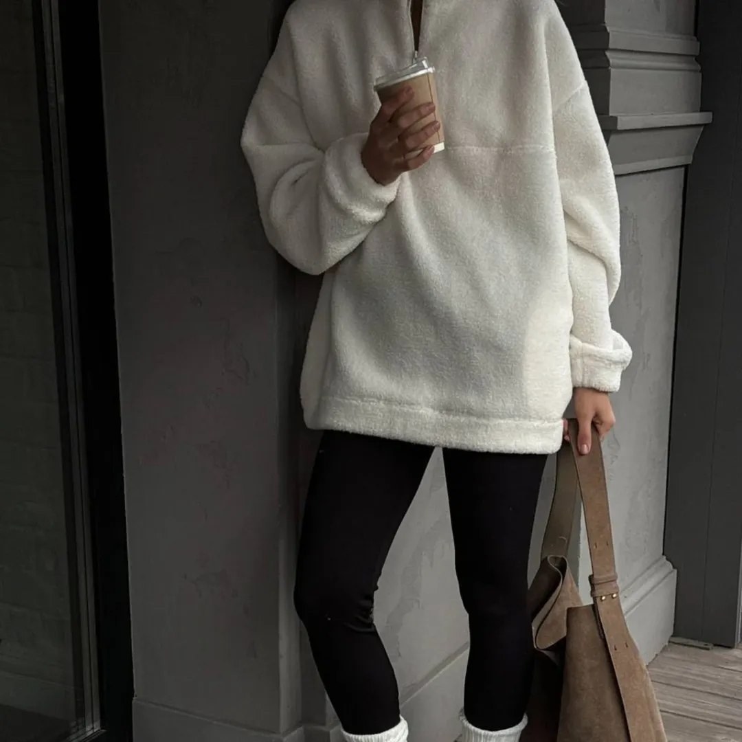 оверсайз свитер,оверсайз толстовка,теплая кофта,кофта барашек,кофта оверсайз