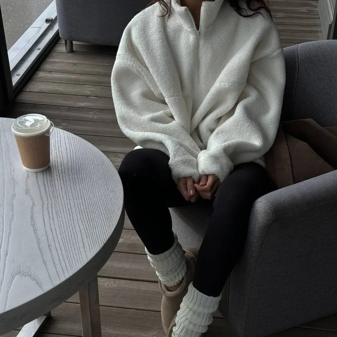 оверсайз свитер,оверсайз толстовка,теплая кофта,кофта барашек,кофта оверсайз