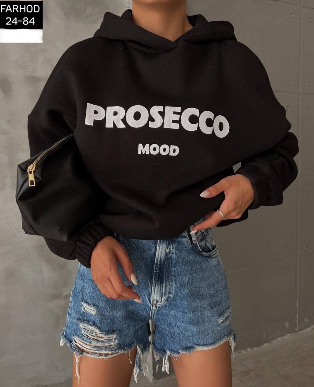 худи оверсайз с капюшоном теплое prosecco,теплое худи оверсайз,кофта худи,толстовки худи,толстовка женская