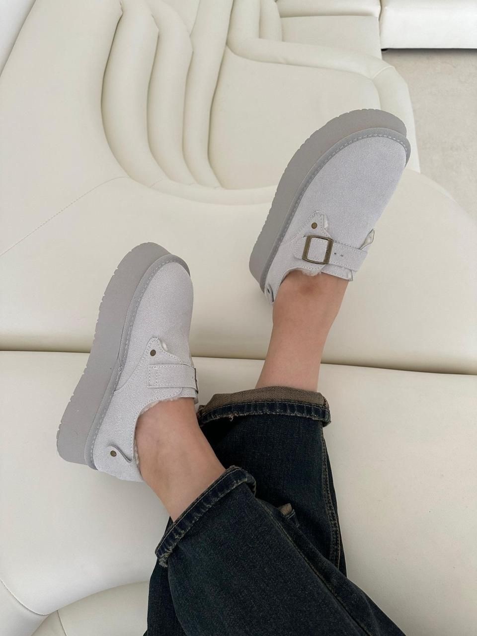 лоферы замш,, женская,удобная ,повседневная