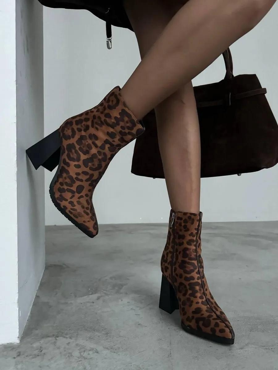 ботильоны женские,модные ботильоны,леопардовые ботинки,ботильоны,ботильоны леопардовые stradivarius
