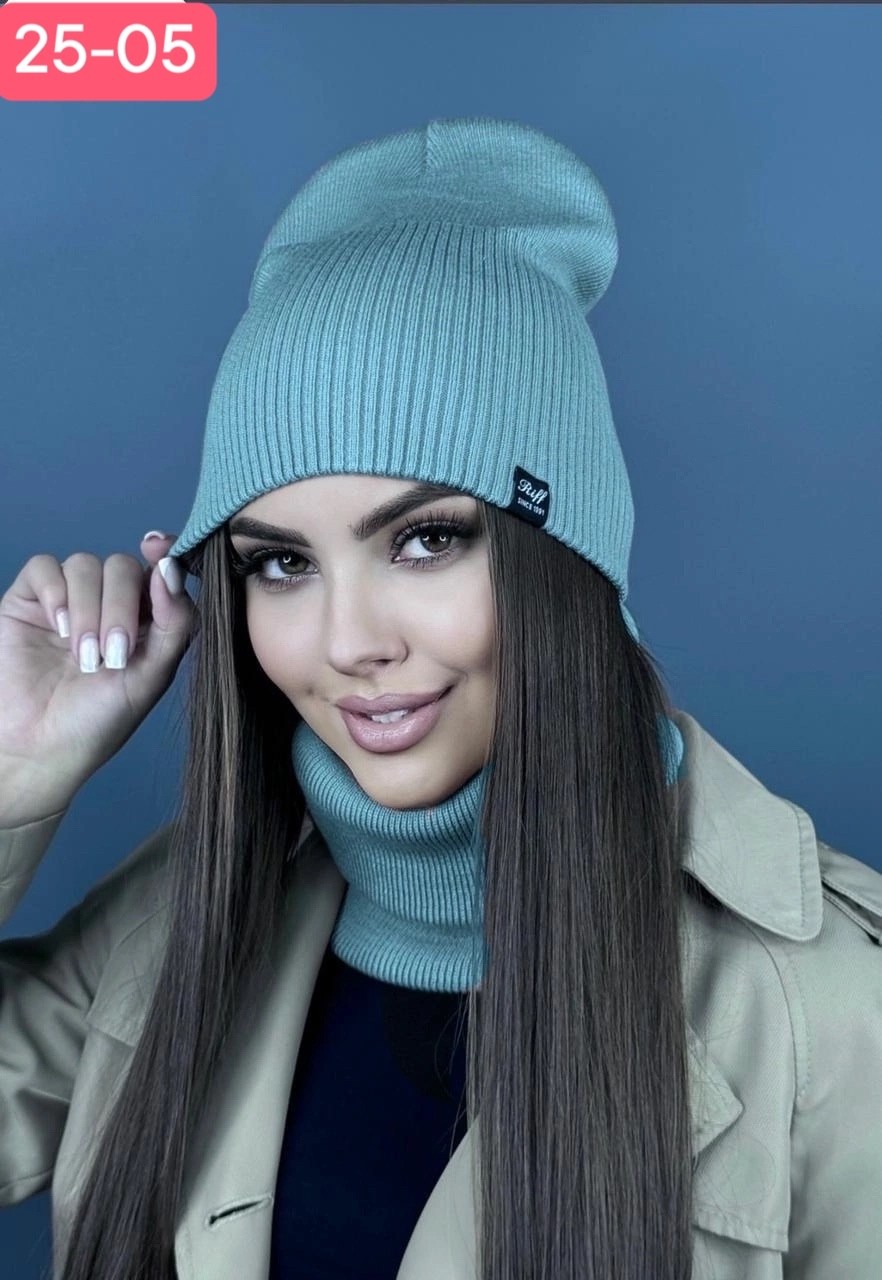 комплект шапки,шапка бини,шапка женская,стильная женская шапка,комплект шапка снуд