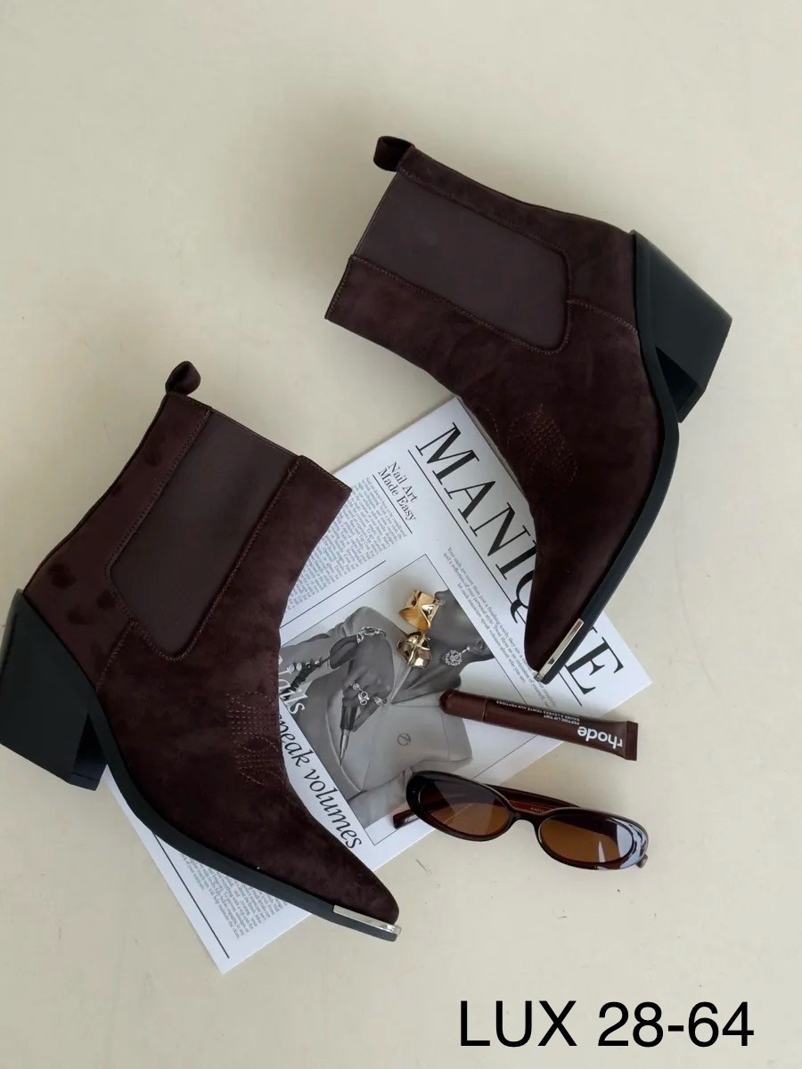 модели обуви, женская,ботинки казаки замшевые,замшевые ботинки,стильная