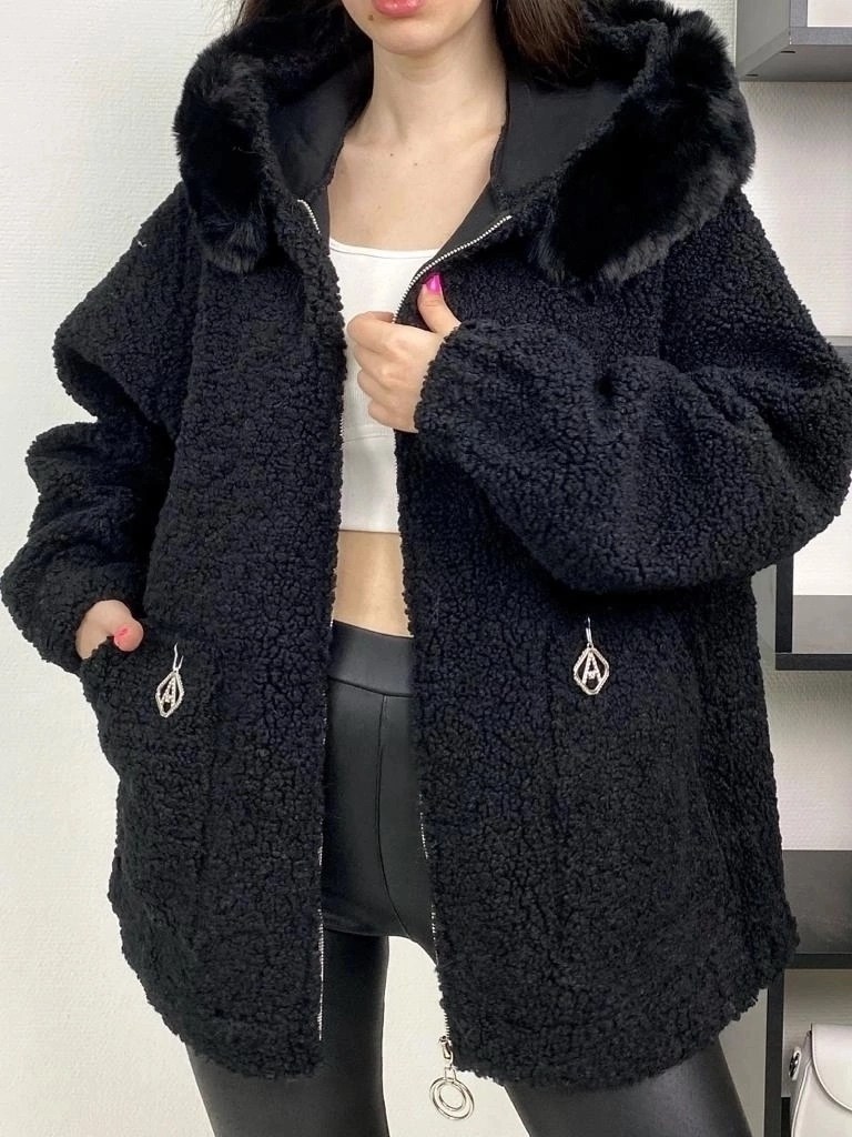 пальто барашек с капюшоном,кардиган меховой тедди чебурашка,кардиган меховой чебурашка с капюшоном,полупальто барашек,пальто барашек