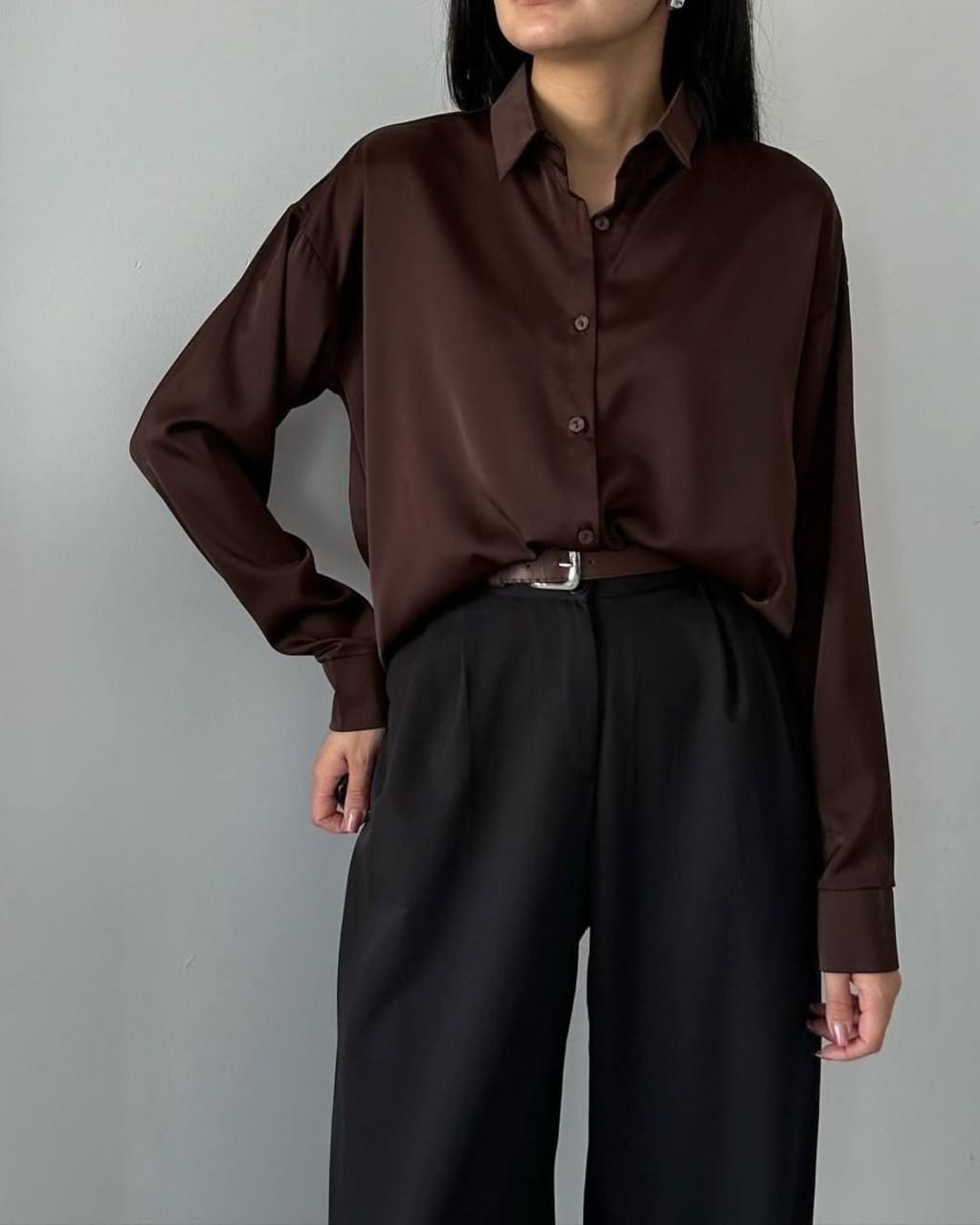 рубашка удлиненная оверсайз шелковая блузка офис,шелковые рубашки,рубашка шелк,рубашка женская,атласная рубашка