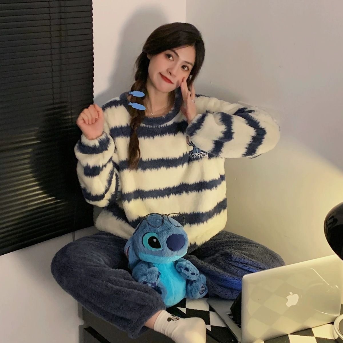 теплая пижама,женский пижама,комплект пижама,пижамы для женщин,зимняя пижама