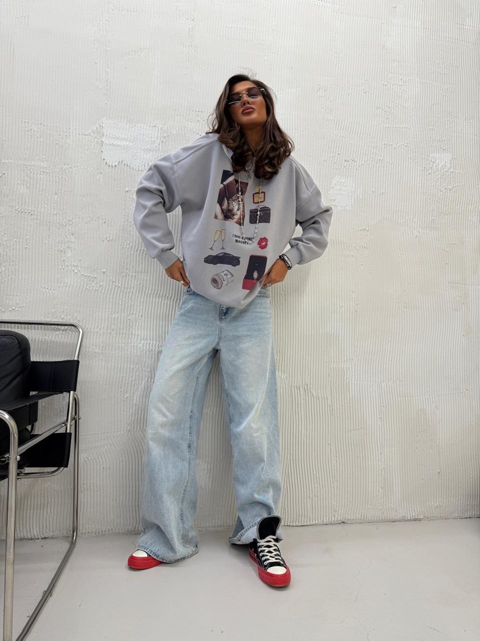 свитшот женская,повседневный свитшот,свитшот,толстовка оверсайз,свитшот с принтом