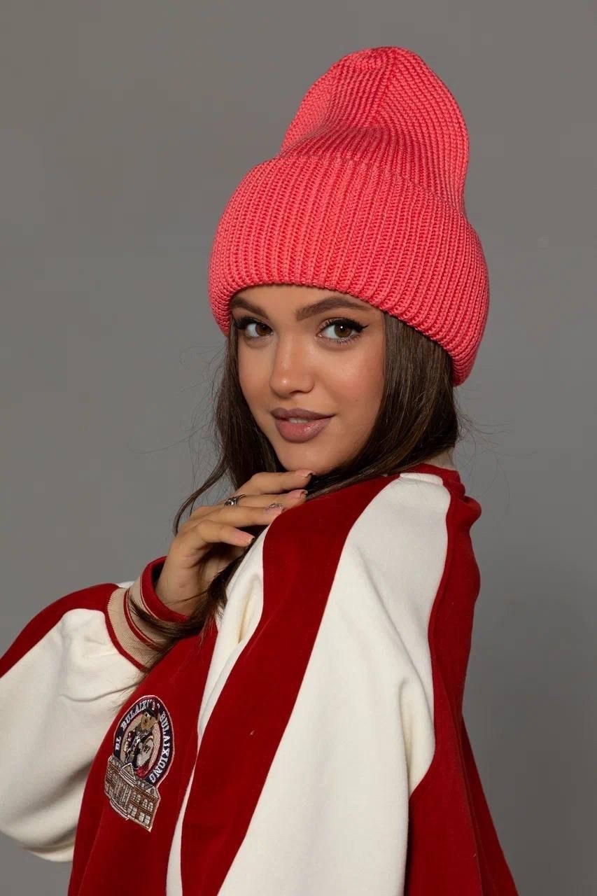 женская вязаная шапка,шапка бини,женские шапки,зеленая шапка,шапка бини вязаная