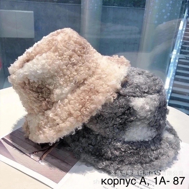 панама меховая,панама из искусственного меха,теплая панама,панама женская зимняя,панама женская теплая