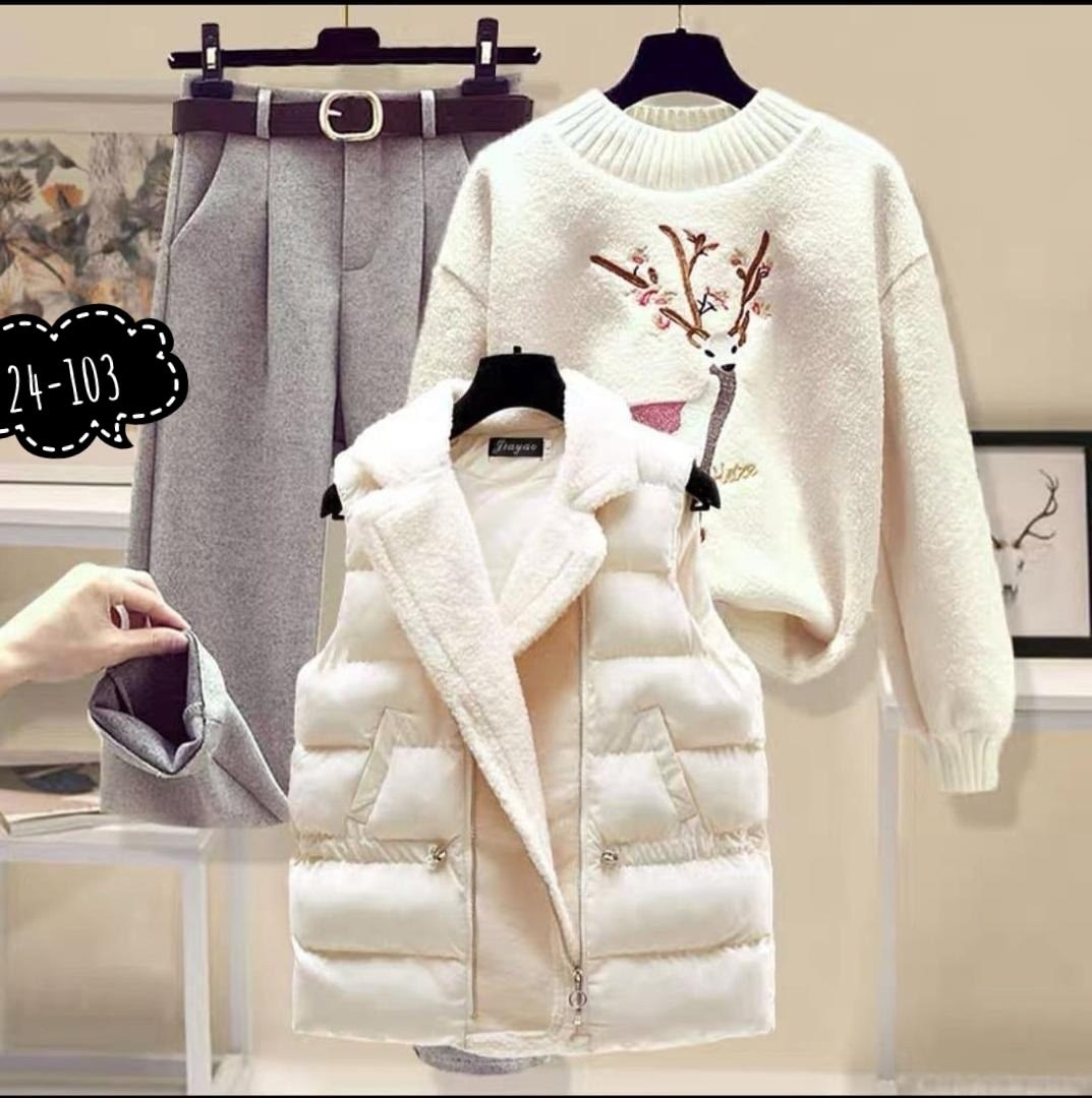 женский костюм тройка,костюм тройка кашемир,комплект жилетка,женские костюмы,трикотажные костюмы