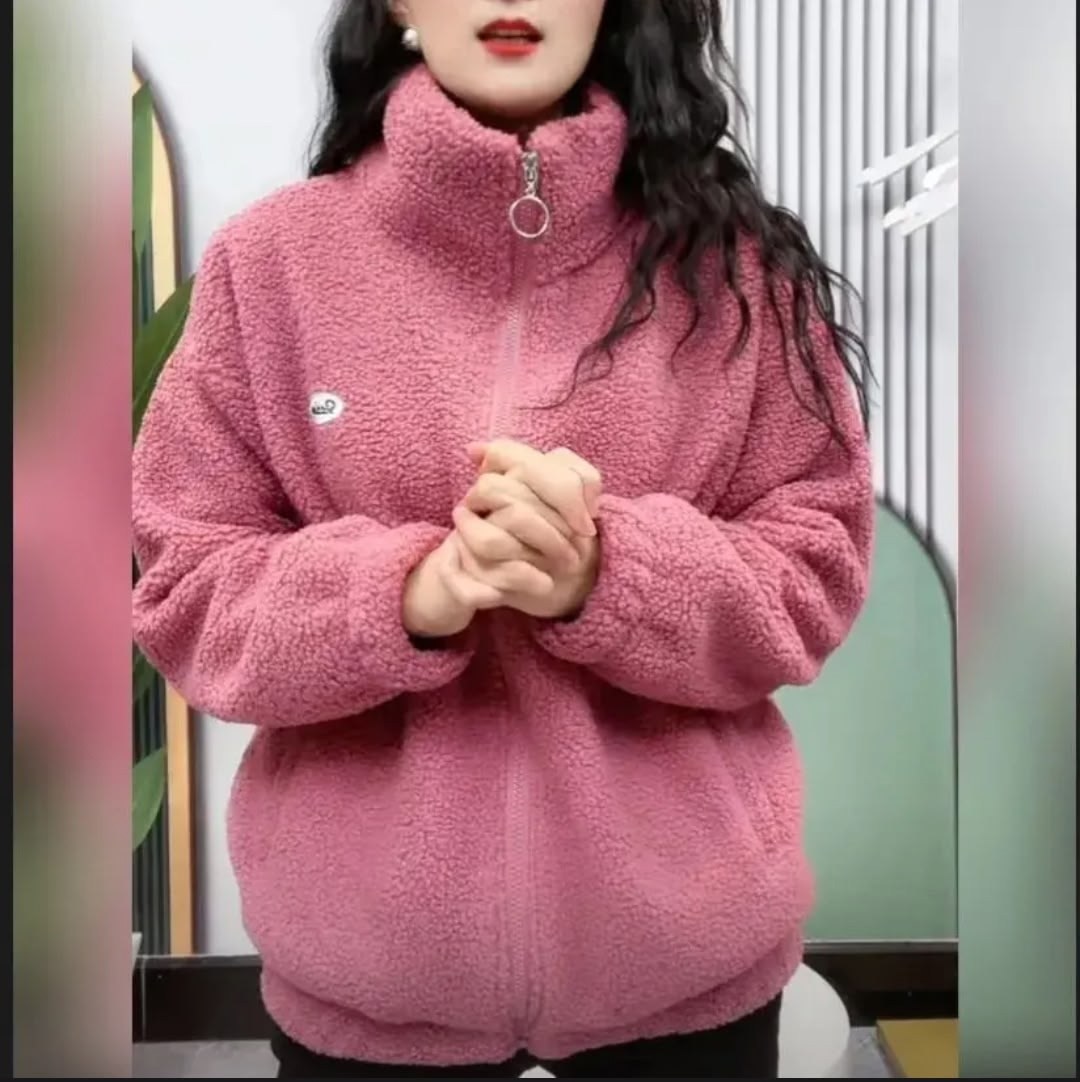 женская флисовая куртка,флисовая куртка,флисовая куртка на молнии,теплая куртка,плюшевая куртка женская